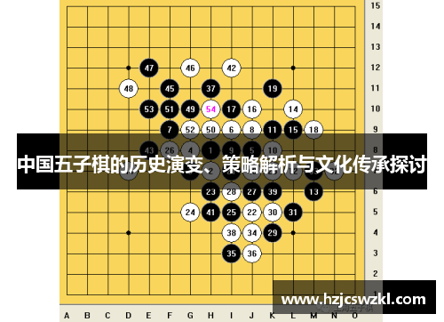 中国五子棋的历史演变、策略解析与文化传承探讨